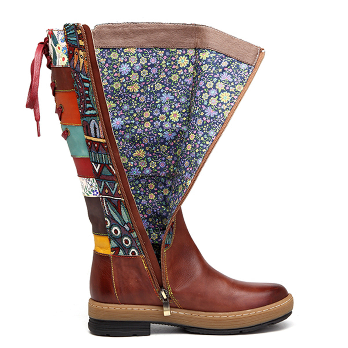 Mid-calf Bohemian Boots