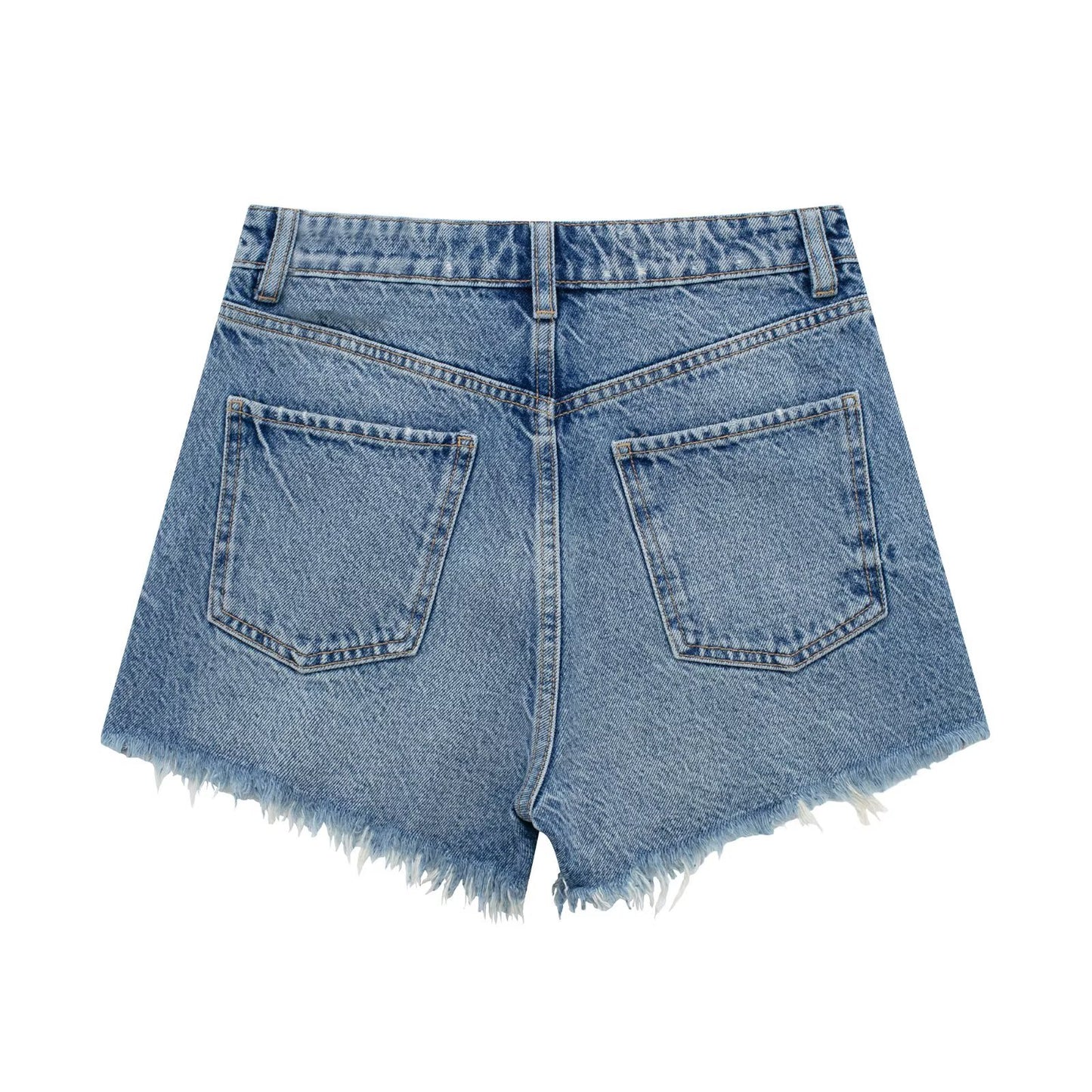 Denim Shorts High Waist