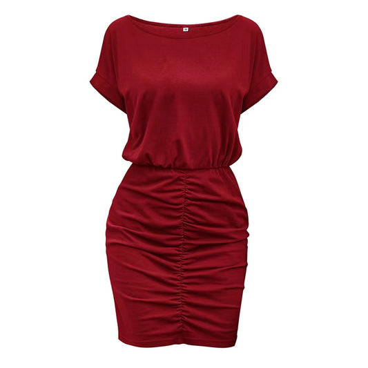 Full Form Fitting Ribbed Dress