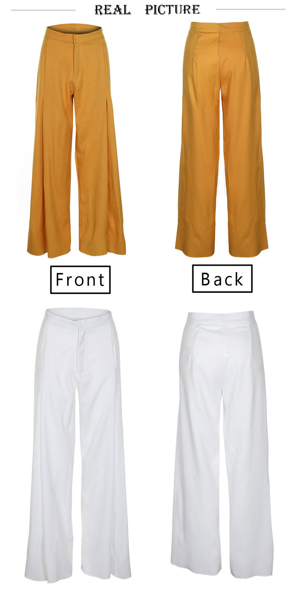 Loose Fitted Wide Leg Pants