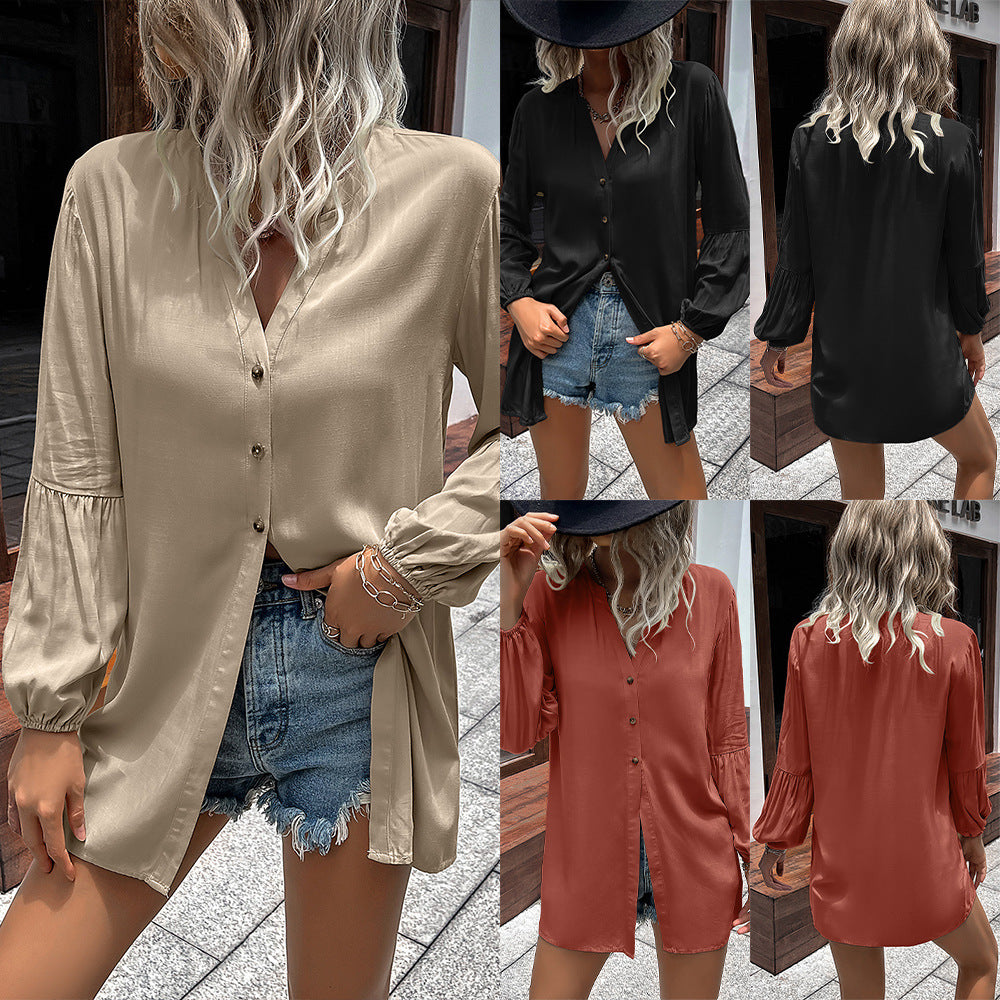 Leisure Loose Long Shirt