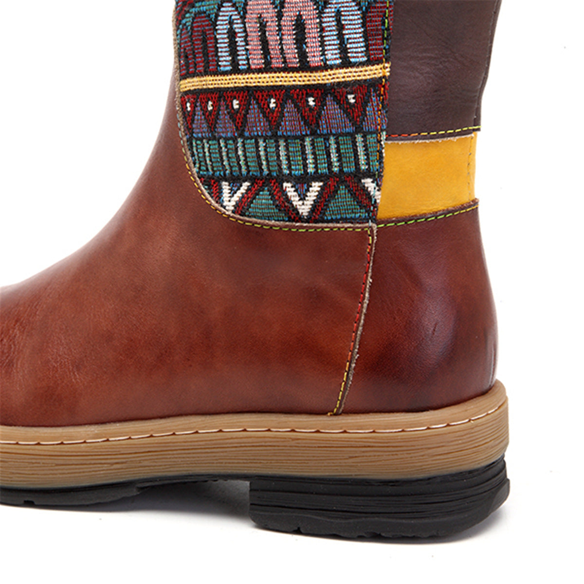 Mid-calf Bohemian Boots