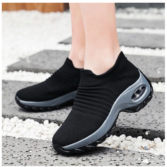 Comfortable Womens' Arch-Support Walking/Running Shoes