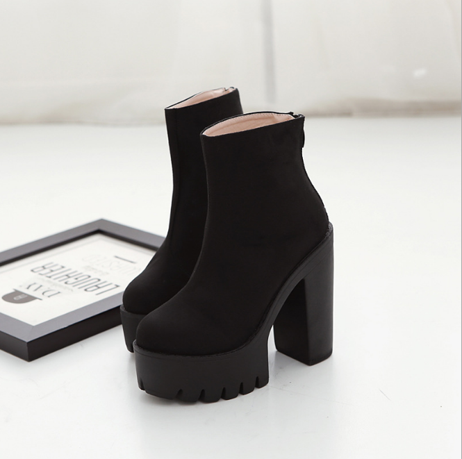 Platform Ankle Boots