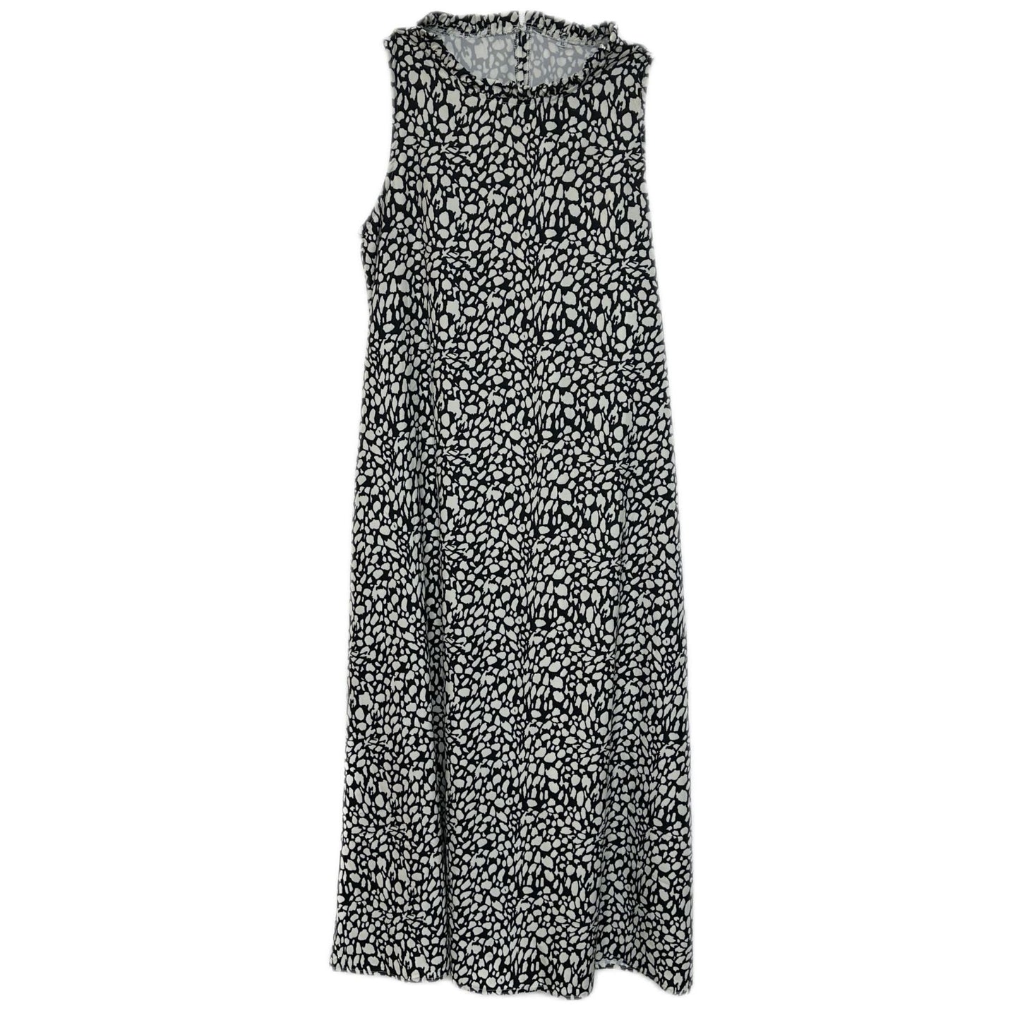 Leopard Print Casual Long Dress