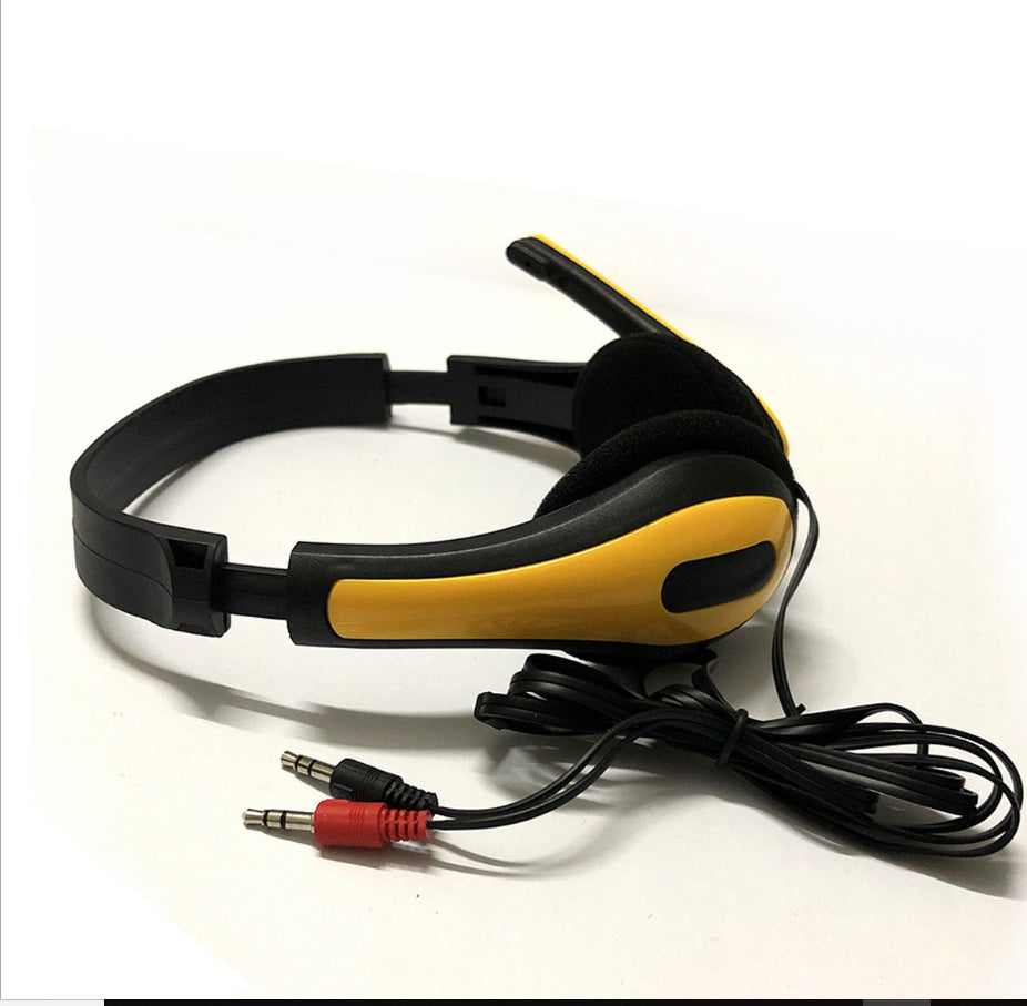 Headset Computer Headset With Wire Control Headset