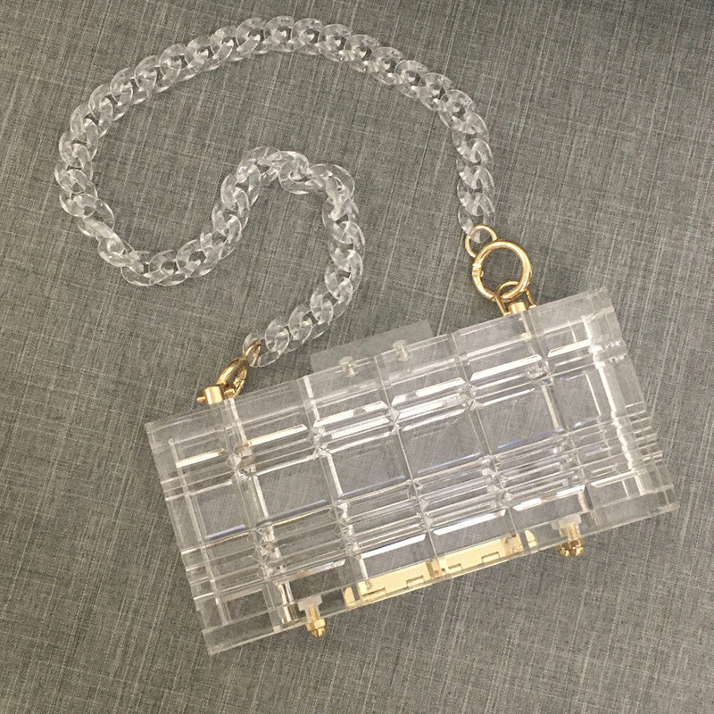 See Through /Clear Clutch Purse