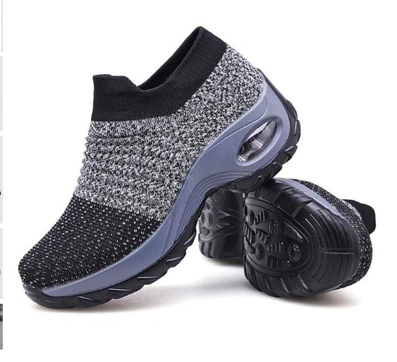 Comfortable Womens' Arch-Support Walking/Running Shoes