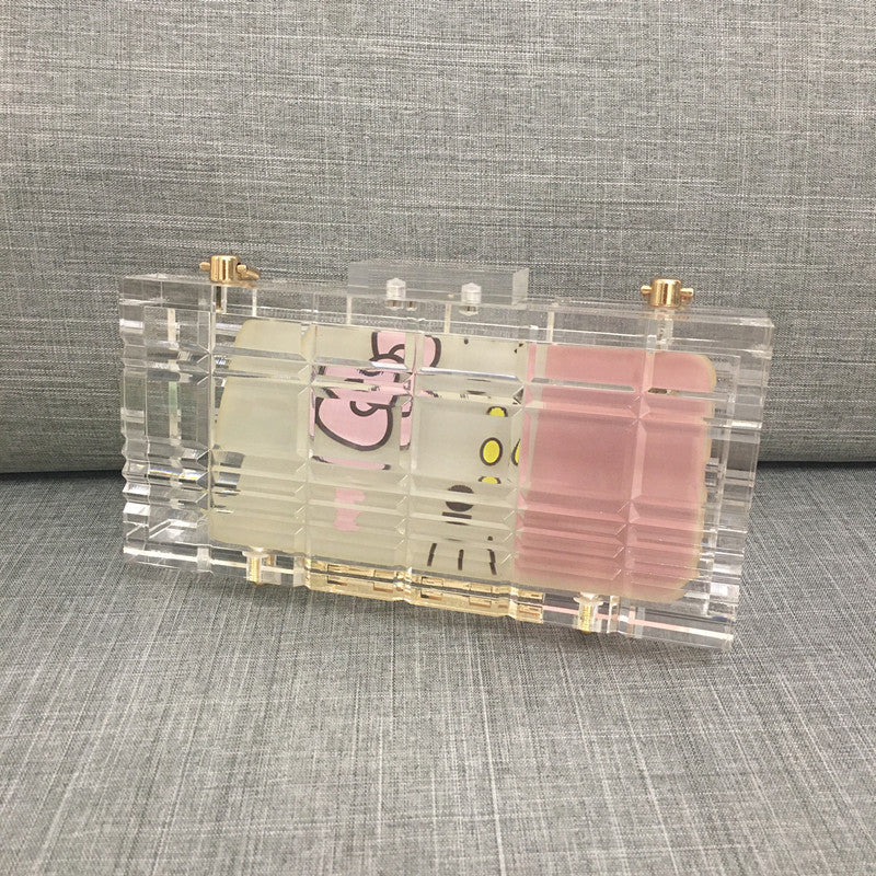 See Through /Clear Clutch Purse