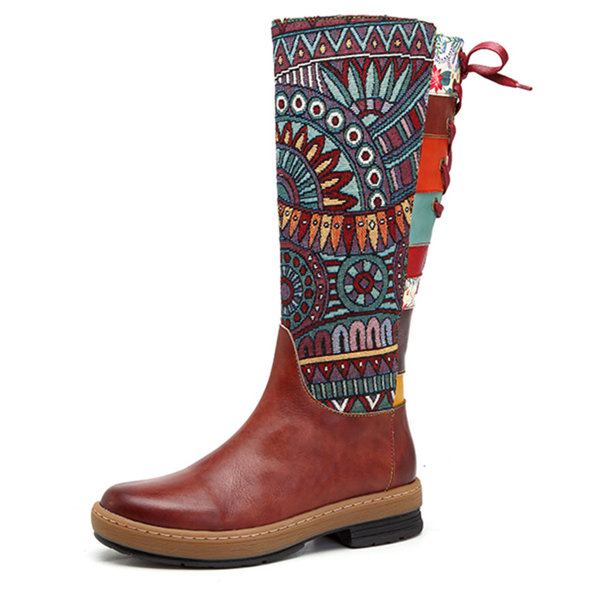 Mid-calf Bohemian Boots