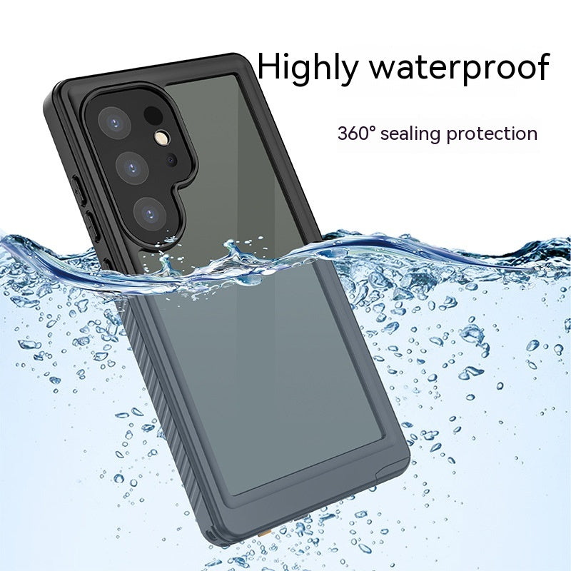 S 24 Case Plastic Waterproof Phone Case Outdoor Sports Drop-resistant Sealed Protective Cover