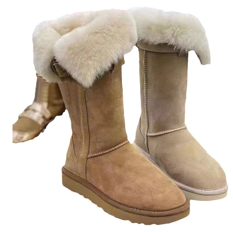 High Tube Warm Winter Boots