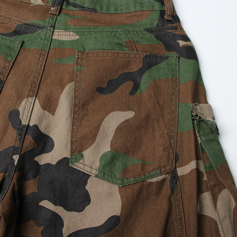 Camouflage Multi-pocket Design Pants