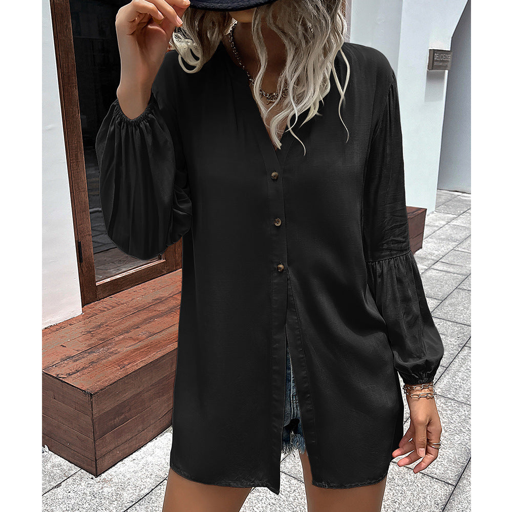 Leisure Loose Long Shirt