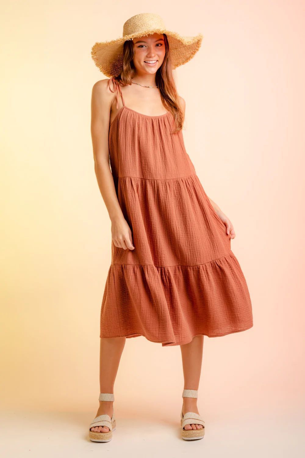 Women's Braces Skirt Splicing Dress