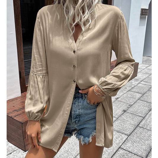 Leisure Loose Long Shirt