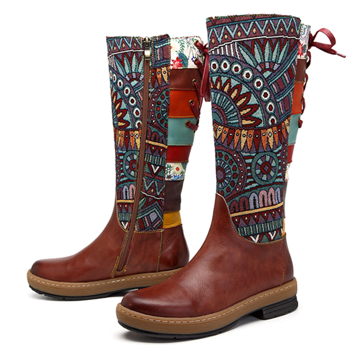 Mid-calf Bohemian Boots