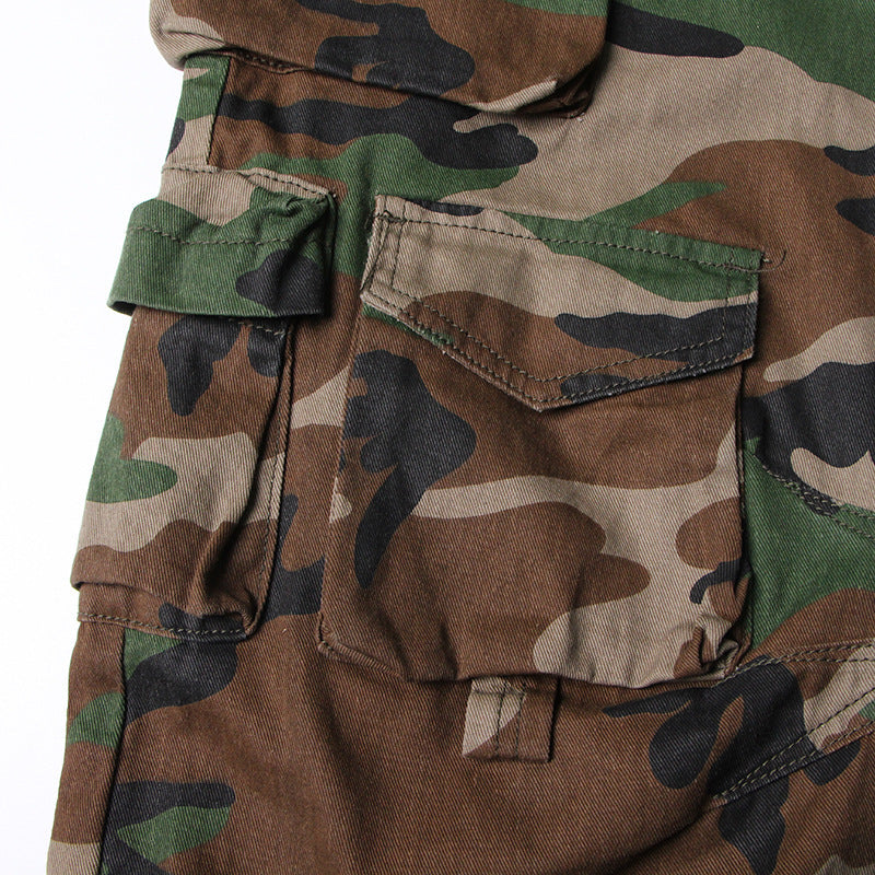 Camouflage Multi-pocket Design Pants