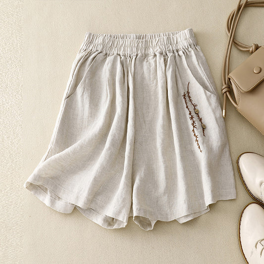 Fashion Linen Shorts