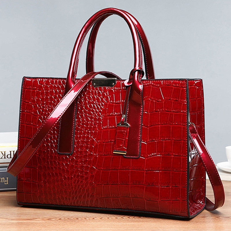 Womens Luxury Handbag and Wallet set