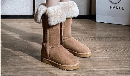 High Tube Warm Winter Boots