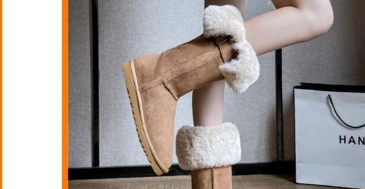 High Tube Warm Winter Boots