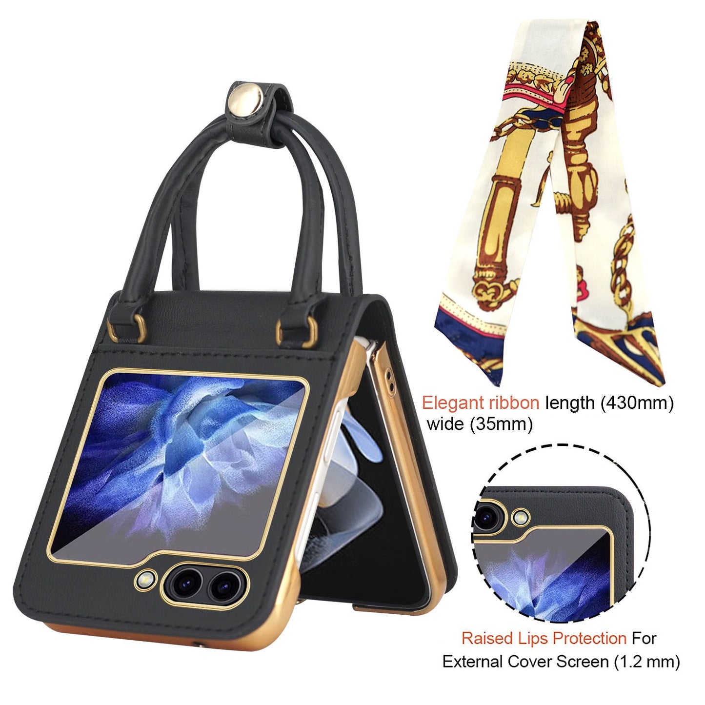 Samsung Galaxy  Flip5  Protective Handbag Case