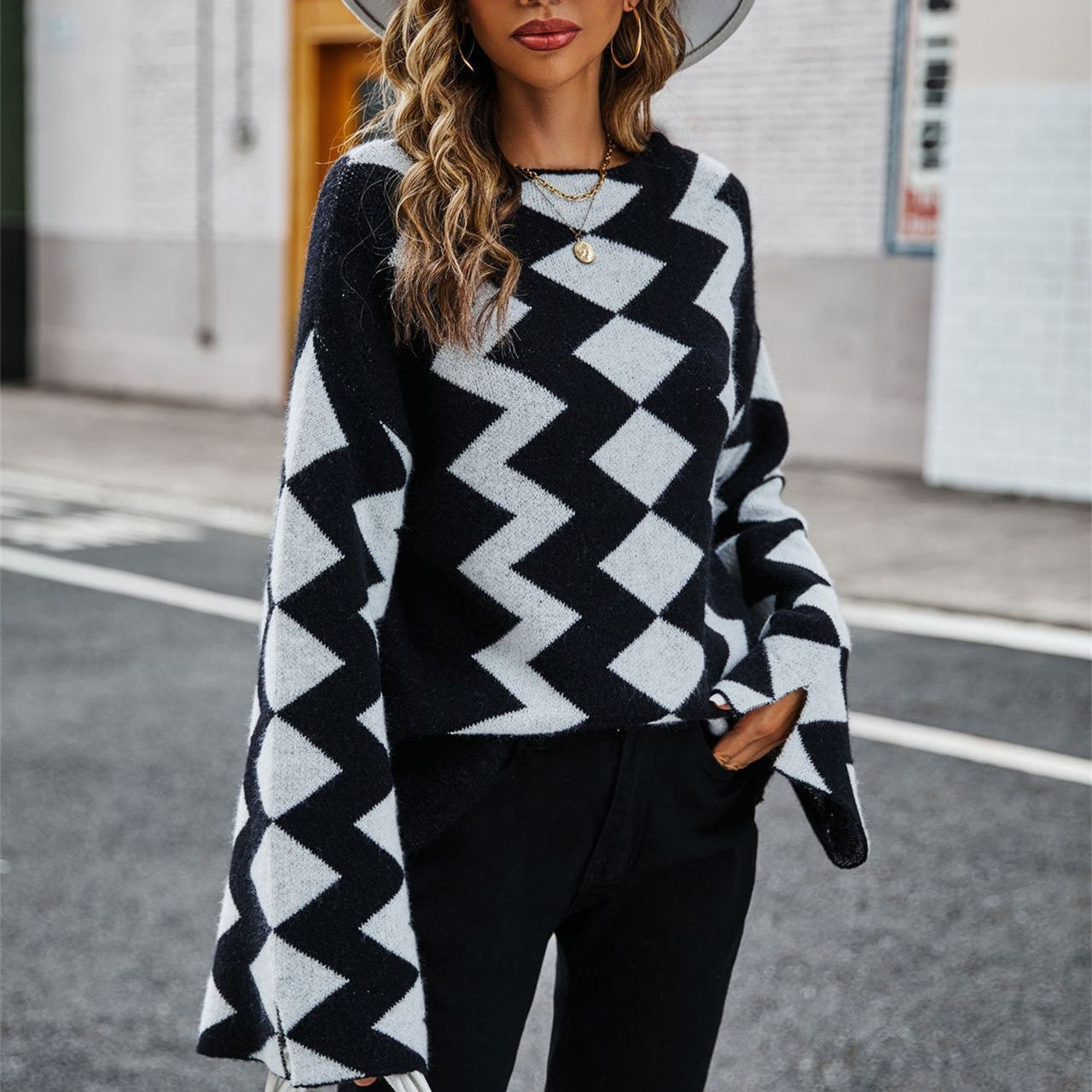 Zig Zag Sweater