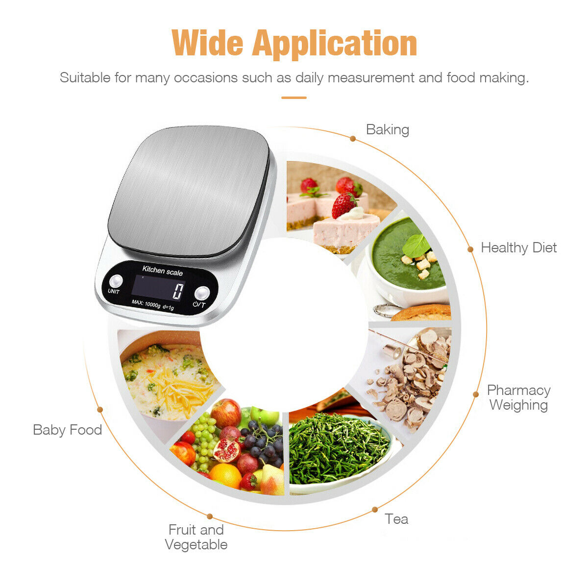 Kitchen Food Scale / Multifunction Weight Balance  