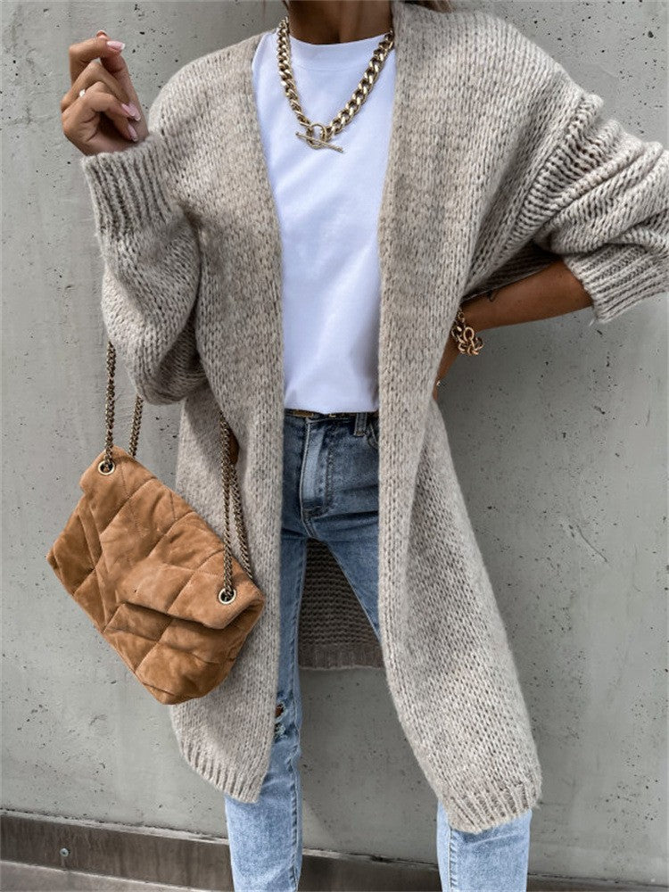 Long Sleeve Knit Cardigan Jacket