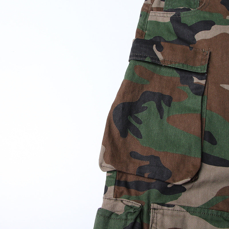 Camouflage Multi-pocket Design Pants