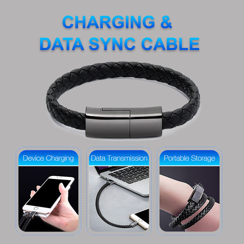 New Bracelet Charger USB Charging Cable For IPhone14 13 Max USB C