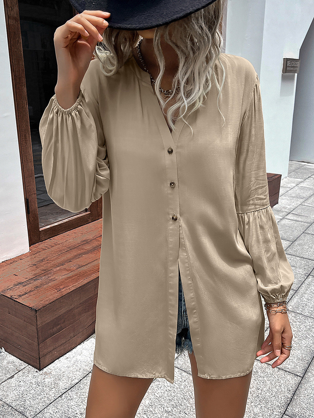 Leisure Loose Long Shirt