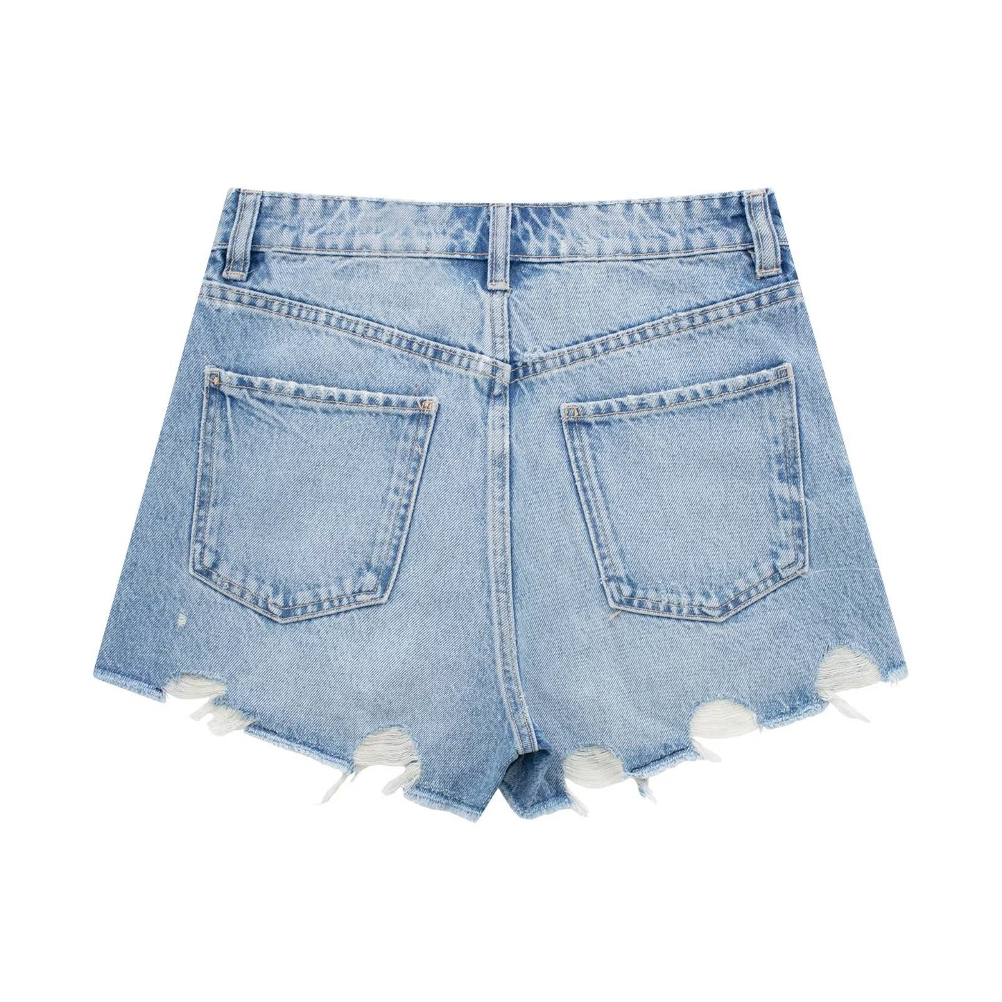 Denim Shorts High Waist