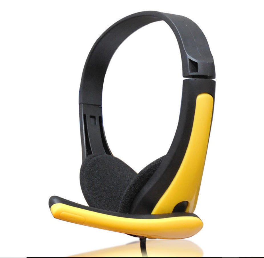 Headset Computer Headset With Wire Control Headset