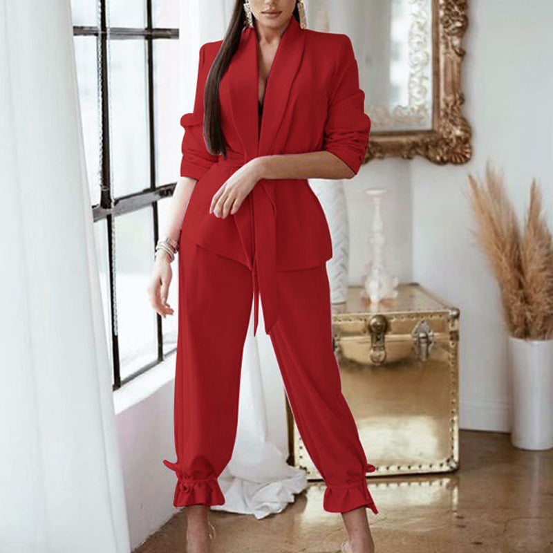 Casual Two Piece Suit