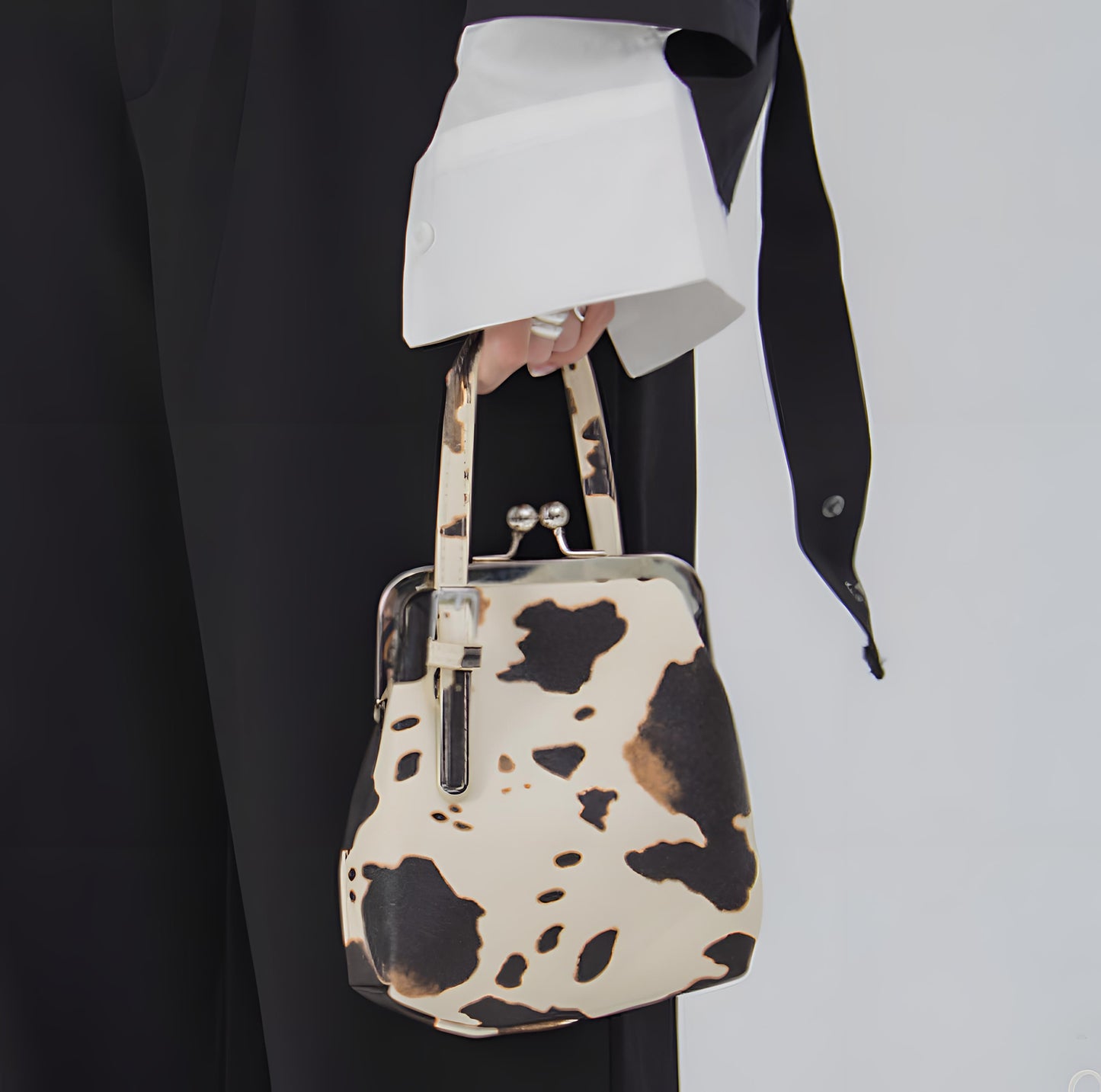 Cow Print Crossbody Bag